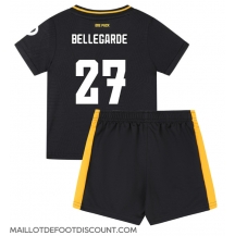 Maillot de football Réplique Wolves Jean-Ricner Bellegarde #27 Extérieur Enfant 2024-25 Manche Courte (+ Pantalon court)
