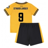 Maillot de football Réplique Wolves Jorgen Strand Larsen #9 Domicile Enfant 2024-25 Manche Courte (+ Pantalon court)