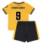 Maillot de football Réplique Wolves Jorgen Strand Larsen #9 Domicile Enfant 2024-25 Manche Courte (+ Pantalon court)