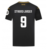 Maillot de football Réplique Wolves Jorgen Strand Larsen #9 Extérieur 2024-25 Manche Courte