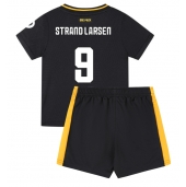Maillot de football Réplique Wolves Jorgen Strand Larsen #9 Extérieur Enfant 2024-25 Manche Courte (+ Pantalon court)