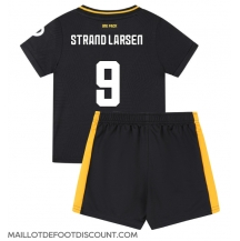 Maillot de football Réplique Wolves Jorgen Strand Larsen #9 Extérieur Enfant 2024-25 Manche Courte (+ Pantalon court)