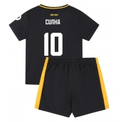 Maillot de football Réplique Wolves Matheus Cunha #10 Extérieur Enfant 2024-25 Manche Courte (+ Pantalon court)