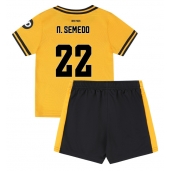 Maillot de football Réplique Wolves Nelson Semedo #22 Domicile Enfant 2024-25 Manche Courte (+ Pantalon court)
