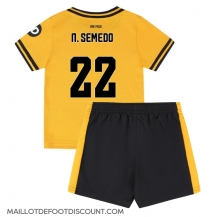 Maillot de football Réplique Wolves Nelson Semedo #22 Domicile Enfant 2024-25 Manche Courte (+ Pantalon court)