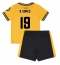 Maillot de football Réplique Wolves Rodrigo Gomes #19 Domicile Enfant 2024-25 Manche Courte (+ Pantalon court)