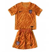 Maillot de football Réplique États-Unis Gardien de but Extérieur Enfant Copa America 2024 Manche Courte (+ Pantalon court)