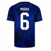 Maillot de football Réplique États-Unis Yunus Musah #6 Extérieur Mondial 2022 Manche Courte