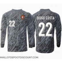 Maillot de football Réplique le Portugal Diogo Costa #22 Gardien de but Extérieur Europe 2024 Manche Longue